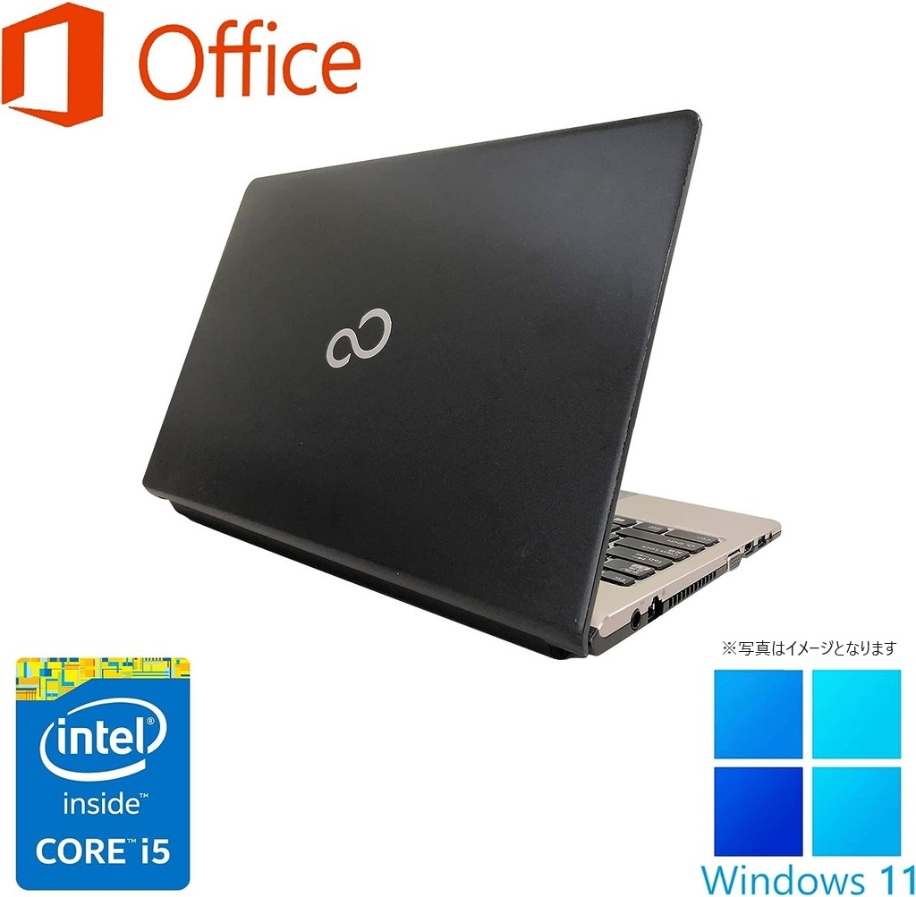 富士通 ノートPC S935/13型フルHD/Win 11 Pro/MS Office H&B 2019/Core